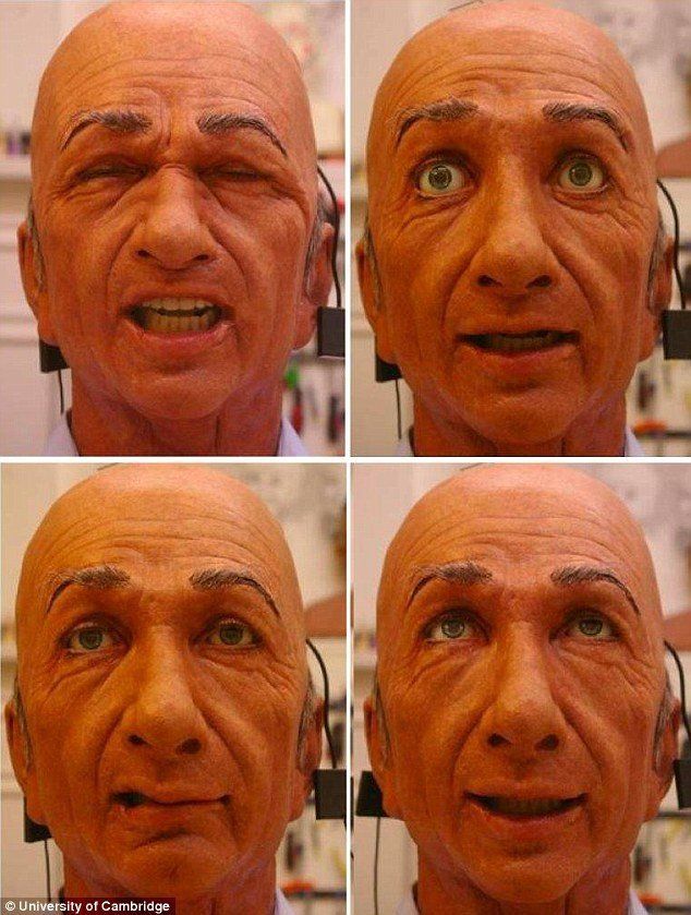 best of Movements facial Robot imitates