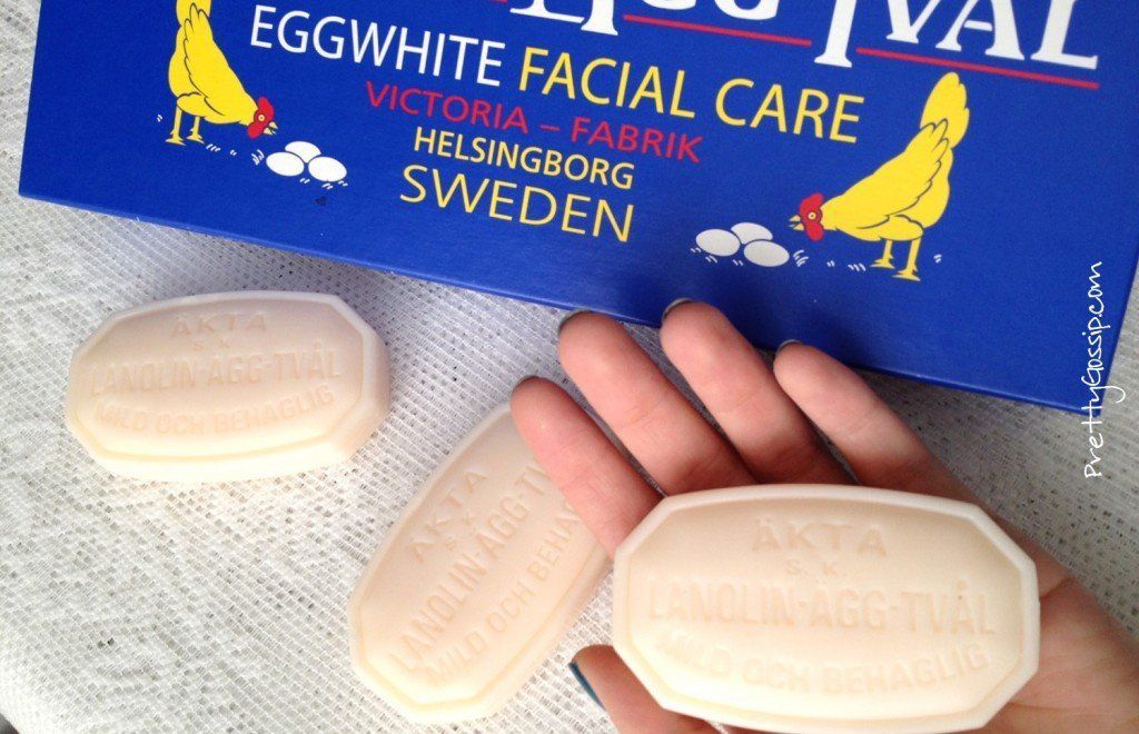 best of White facial soap Swedish egg