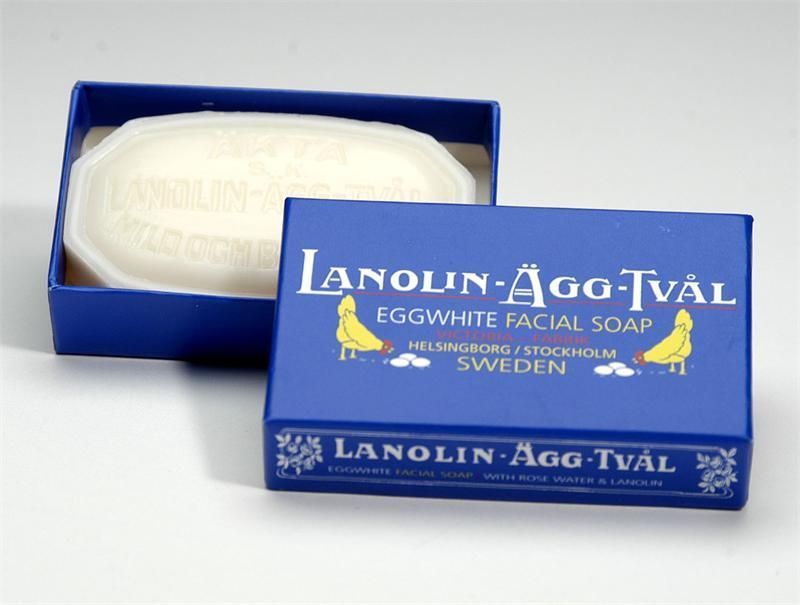 Swedish egg white facial soap